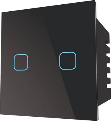 Urja Smart Automation Leccy & Genesis Smart Modular Touch Switch | Smart WIFI Switch | Smart Switch 15 AMP | Voice Control Touch Switch | No Re-Wiring for Switches | Android and iOS Support Mobile app Smart Switch