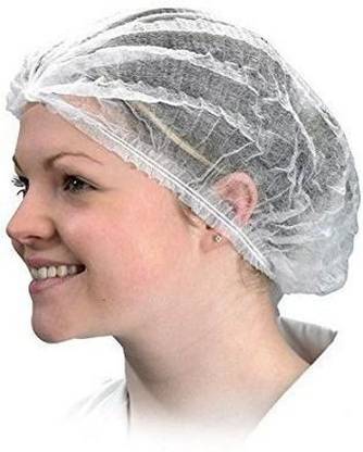DM SPECIALLY FOR SPECIALIST - Quality Tested Disposable Bouffant Caps for Surgical ,Restaurants & Home Use (Pack of 100) Surgical Head Cap