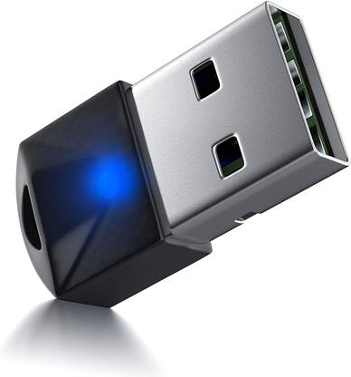 Trustify USB 5.0 Bluetooth Receiver device Wireless Dongle for PC +EDR inbuilt Realtek RTL8761B Nano Bluetooth for Desktop Laptop Mouse Keyboard Printers Bluetooth Headsets Speakers supports Windows 10 8.1 8 7 XP Vista USB Adapter