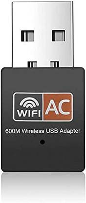 Trustify USB WiFi Adapter 5G for PC 600 mbps with Realtek RTL8811 chipset Dual Band 2.4/5Ghz Wireless Network Adapter for Desktop - Nano Size WiFi Dongle Compatible with Windows 10/7/8/8.1/XP/ Mac OS 10.9-10, Linux USB Adapter