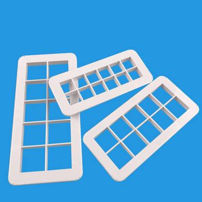 BAKERS4U Square Cookie Cutter - Geometric Multicutter-Square Cake Fondant Cutter - 3 Size Square Biscuit Cutters Cake Decorating Pastry Cutter