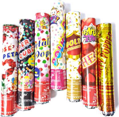Shreeji Decoration Quality party streamer for birthday, party, engagement no fireworks fireworks