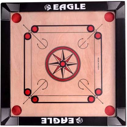 EAGLE CARRAM BORAD 20" 20" 50.8 cm Carrom Board