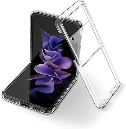 SwapME Back Cover for Samsung Galaxy Z Flip 3 (TPU + Poly Carbonate | Crystal Clear)