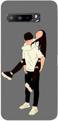 Golden Mask Back Cover for Asus Rog phone 3