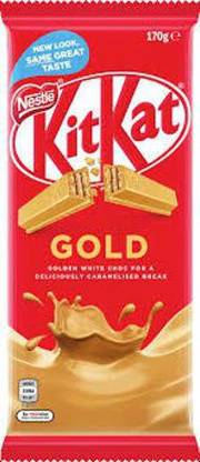 NESTLE KITKAT GOLD CHOCOLATES 170gms Bars