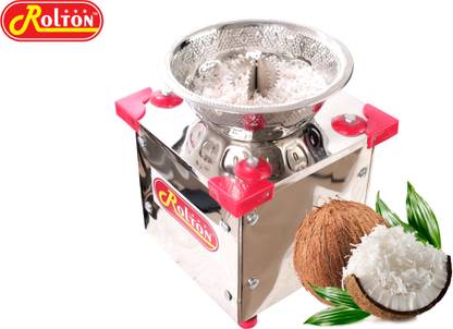 Rolton Electric Coconut Scraper| Grater|CHIRAVA |THENGA THURUVI for Kitchen,Stainless Steel Coconut Scraper