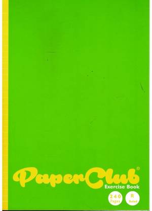 paperClub Regular A4 Notebook single Ruled 237 Pages