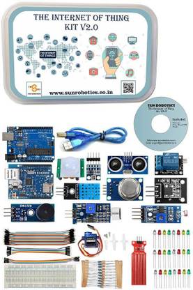 SunRobotics Starter Kit for Arduino IOT Projects with Ethernet Shield V2_0(Updated) Electronic Components Electronic Hobby Kit