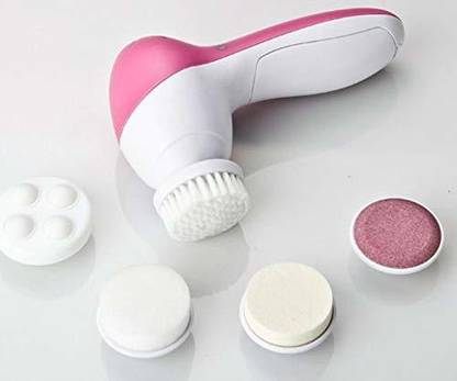 Radiksa 5 In 1 Portable Electric Facial Cleaner cum Face Massager
