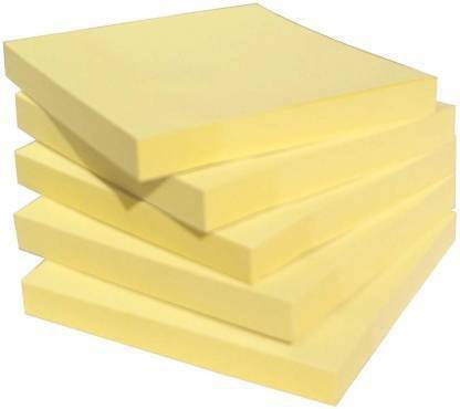NeoTask Post its 100 Sheets Sticky Notes, 1 Colors