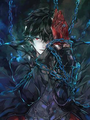 Kurusu Akira Persona 5 Joker Anime Games Matte Finish Poster Paper Print