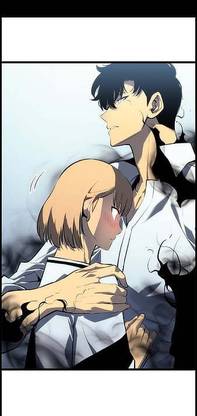 Solo Leveling Cha Hae In Manhwa Sung Jin Woo Matte Finish Poster Paper Print
