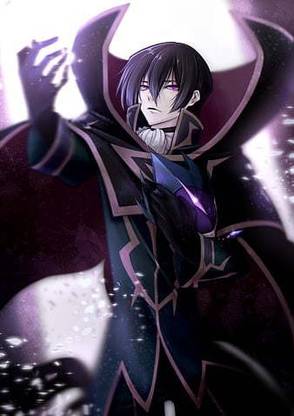 Lelouch Lamperouge Code Geass Lelouch Vi Britannia Cape Anime Matte Finish Poster Paper Print