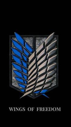 Wings Of Dom Attack On Titan Survey Corps Lockscreen Matte Finish Poster Paper Print