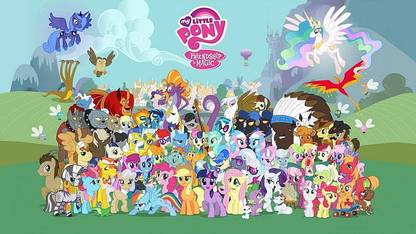 Tv Show My Little Pony Friendship Is Magic My Little Pony Poster Matte Finish Poster Paper Print