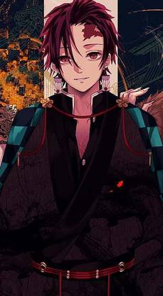 Tanjiro Fanart Anime Demon Slayer Kimetsu No Yaiba Tanjiro Matte Finish Poster Paper Print