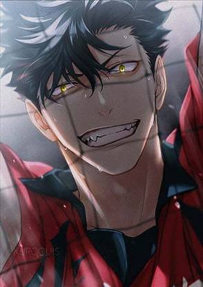 Kuroo Nekoma Haikyuu Matte Finish Poster Paper Print