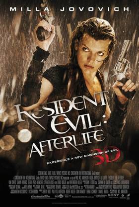 Movies Actress Resident Evil Poster Milla JovovichMatte Finish Poster B-376 Paper Print