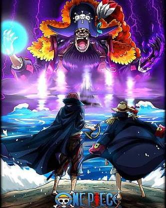One Piece End Blackbeard Luffy One Piece Shanks Matte Finish Poster Paper Print