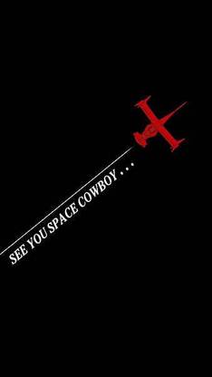 See You Space Cowboy Anime Cowboy Bebop Spike Spike Spiegle Matte Finish Poster Paper Print