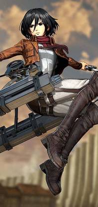Mikasa Ackerman Attack On Titan Matte Finish Poster Paper Print