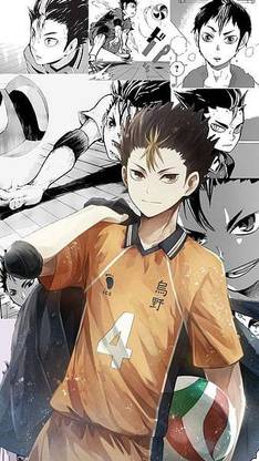 Noya Anime Haikyuu Nishinoya Matte Finish Poster Paper Print