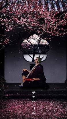 One Piece Zoro Anime One Piece Roronoa Zoro Wano Zorojuro Matte Finish Poster Paper Print