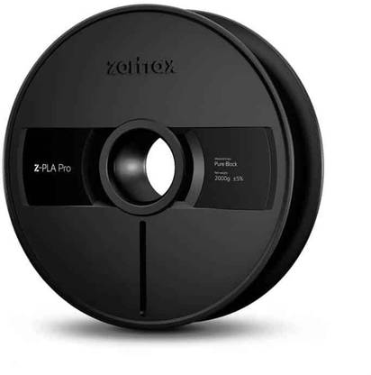 Zortrax Z-PLA Pro Filament M200 Pure Black for 3D Printer, 1.75mm Printing Material, Dimensional Accuracy +/- 0.05 mm, 0.8Kg Spool 3D Printer Filament
