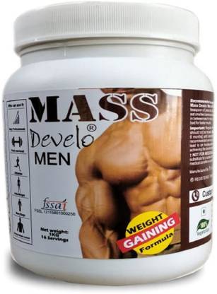DEVELO MASS/WEIGHT GAINER FOR MEN/BOYS Weight Gainers/Mass Gainers