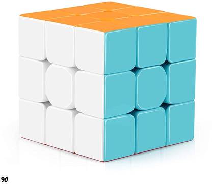 The Harling 3X3X3 SPEED CUBE HIGH STAYBILITY STICKER LESS SMOOTH SWING FOR FASTER MOVEMENT