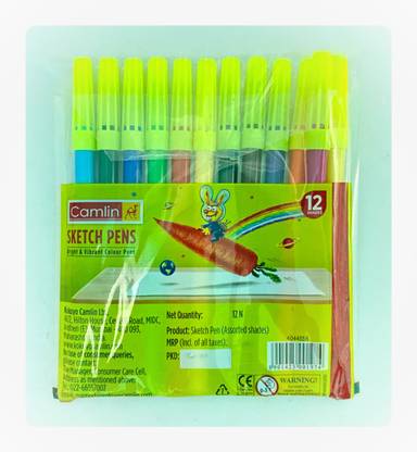 Camlin Sketch pen Pack of 1 Brush Tip Nib Sketch Pens