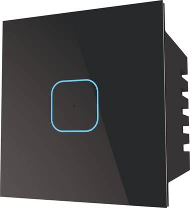 Urja Smart Automation Leccy & Genesis Smart Touch Switch | Modular Smart Switch | Smart WiFi Switch 24 AMP | Touch Switch | Voice Control touch switch| Smart WIFI Touch Switch For Air Conditioner, Geyser and other heavy appliances Smart Switch