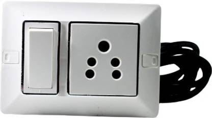 JELECTRICALS One Socket and One Switch extension board 1  Socket Extension Boards