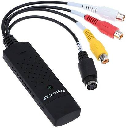 All mobile solution  TV-out Cable EASYCAP Capture Video PC Adapter TV Video DVR Converter (DHV-VID-0135)