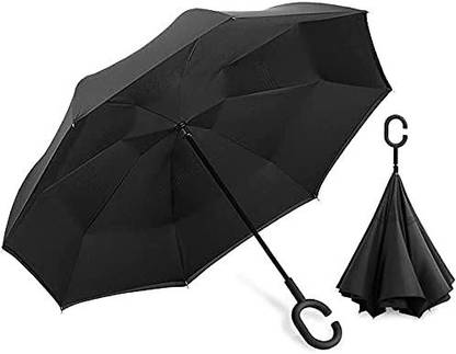mrquee Rina Magic Umbrella - Inverted Magic Umbrella with C-Shaped Handle Umbrella