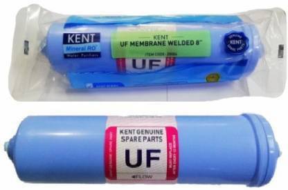 KENT RO UF Membrane Welded 8 Inch Ultra-Filtration Element RO UV UF Mineral Purifier Solid Filter Cartridge (0.05, Pack of 1)032 Solid Filter Cartridge