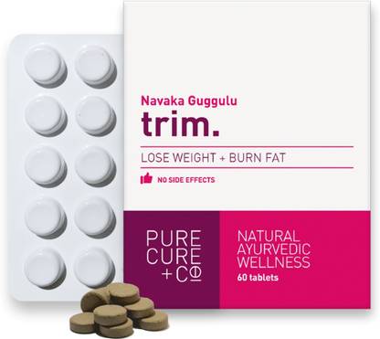 PURECURE+CO Trim: Fat Burner Weight Loss Supplement 100% Natural