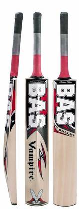 BAS Vampire Bullet Cricket Bat Size 4 (Pack Of 1) Kashmir Willow Cricket  Bat For 10 - 12 Yrs