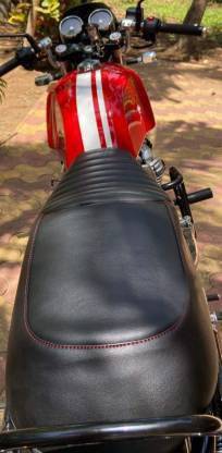 ANK BULLET GT 650 Single Bike Seat Cover For Continental GT Split Bike Seat Cover For Royal Enfield Continental GT