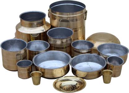 Zishta Handmade Traditional Rail Adukku Cookware Set