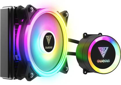 GAMDIAS CHIONE E2-120R 120mm Remote Controller CPU Liquid Liquid Cooling All in one Cooler