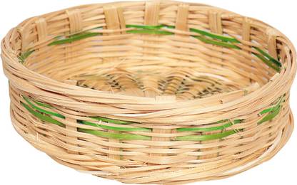 SonChiraiya Bambu butti Bamboo Fruit & Vegetable Basket