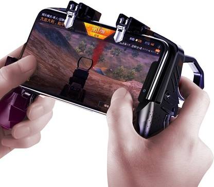 Casa Tech Trigger Gun PUBG Mobile Game Controller, Fast Shooting L1R1 Button Gamepad Joystick Compatible with All Smartphones  Gamepad