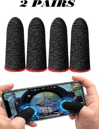A3sprime Thumb Key Game Controller Compatible for Battlegrounds Mobile India, Free Fire, Pubg Mobile, etc ,2 Pairs  Gaming Accessory Kit