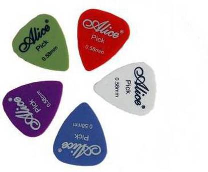 Music Mantra alice 5 picks of 5.8 mm Guitar Pick