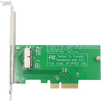 Etzin SSD to PCI-E 4X Adapter Compatible with MacBook Air 2013 2014 2015 2016 2017 Pro A1465 A1466 A1502 A1398 MD712 4 inch PCI-E 4XADAPTER