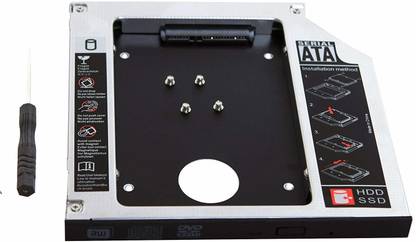 TERABYTE 9.5MM HDD CADDY 2.5'' Internal SATA Second Universal Hard Disk Enclosure 2.5 inch 9.5MM Internal Hard Drive Enclosure/HDD CADDY