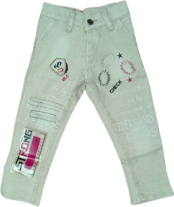 Regular Boys Green Jeans