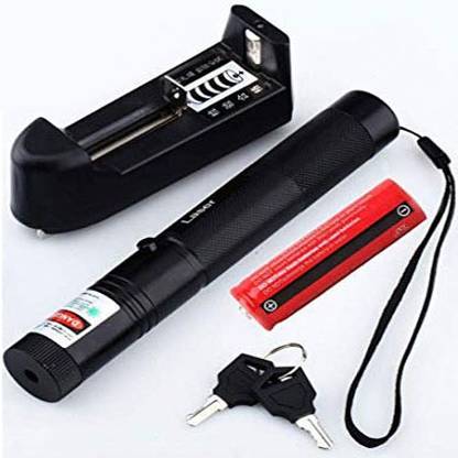 XTRDT laser light Green Laser Pointer 650nm, Multi Focus, Working Time Over 8000 Hrs